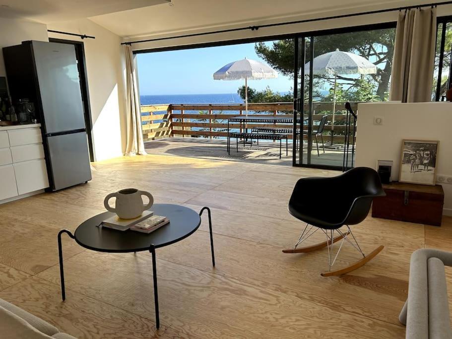 Cabanon Moderne, Les Pieds Dans L'Eau, 2 Chambres Le Pradet Zewnętrze zdjęcie